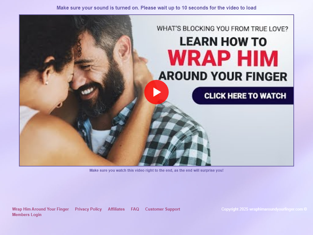 WRAP HIM AROUND YOUR FINGER REVIEW – THE 10 DAY MARK IS CRITICAL