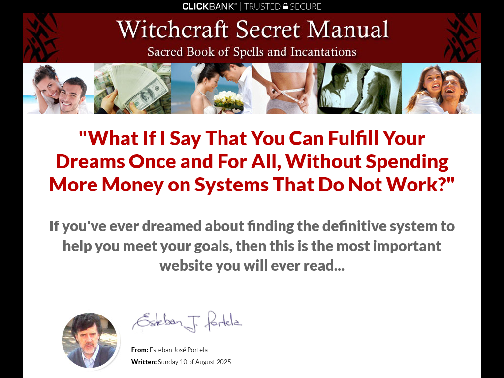 WITCHCRAFT SECRET MANUAL REVIEW : THE BARRIER IS BROKEN
